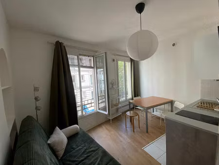 studio meublé de 15m2 - paris 14ème