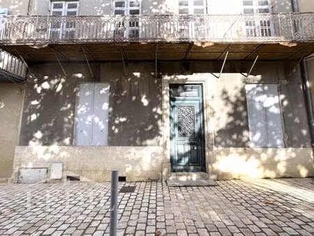 grande maison de ville avec jardinet clos