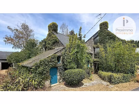a vendre maison en pierres - 5 chambres - terrain - garage - pance - ille et vilaine - bre