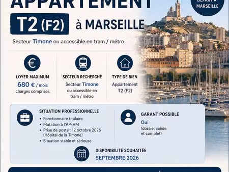 recherche t2 marseille