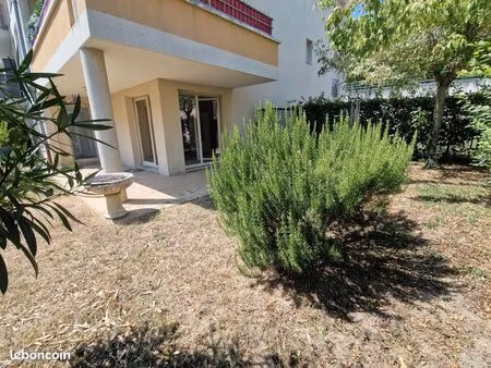 tb t3 de 59 m² / jardin privatif 130 m² / garage / calme