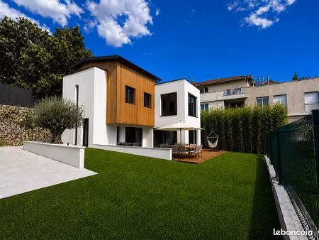 limonest centre — maison contemporaine neuve à personnaliser  150 m² sur terrain piscinabl