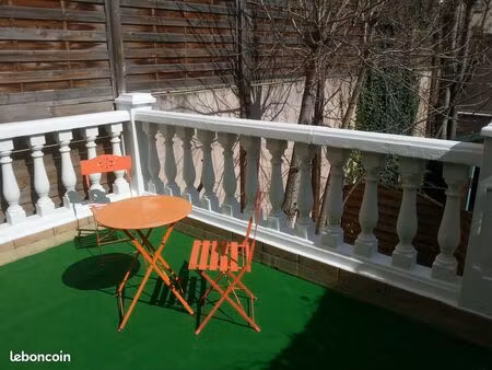 rare à lyon 3e montchat : t3 lumineux avec terrasse et jardin privatifs