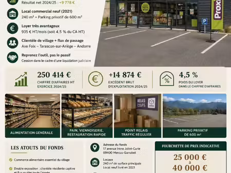 boutique à vendre