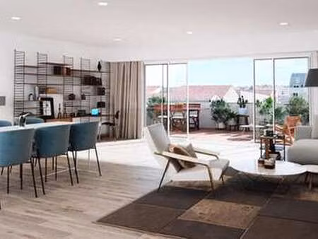 vente appartement 4 pièces à cherbourg-en-cotentin (50100) : à vendre 4 pièces / 85m² cher