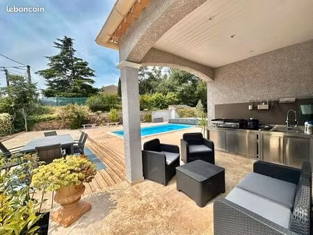 villa écologique plain pied avec appartement