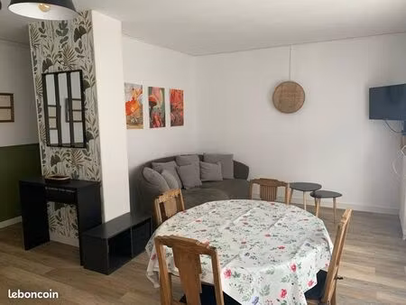 appartement à louer meublé 63 m² - 2 chambres