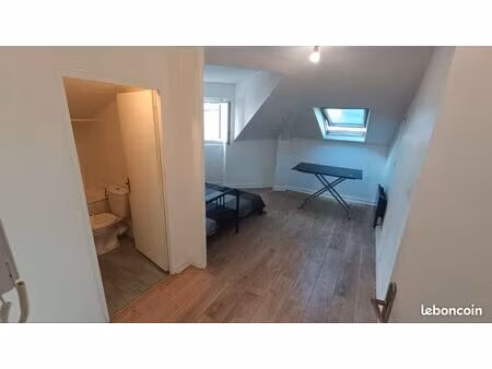 t1 bis meublé 23m² au sol butte sainte anne
