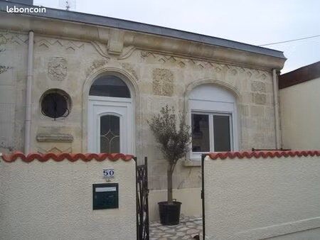 maison 2 chambres 75 m² – jardin + dépendance – saint-augustin / pellegrin