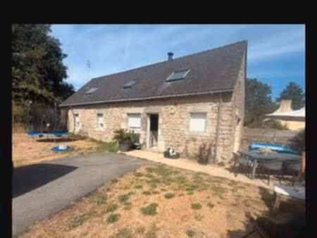 maison individuelle terrain  terasse et appentis