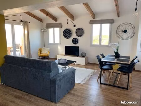 magnifique t2 avec terrasse vue mer propriano - location à l’année scolaire