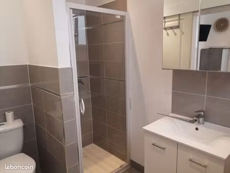 studio meublé 13m²