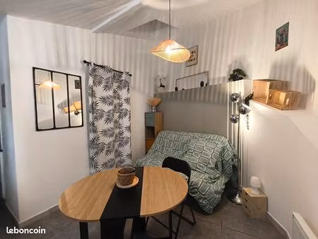 studio cosy couffoulens meublé -proche cité médiévale carcassonne