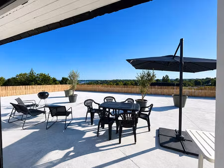 quand le loft rencontre l'horizon. un loft d'exception avec ascenseur  terrasse panoramiqu