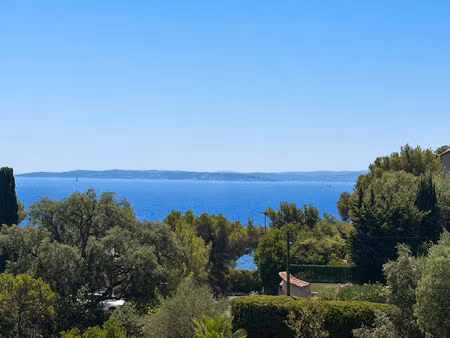 maison les issambres - vue golf saint tropez exceptionnelle