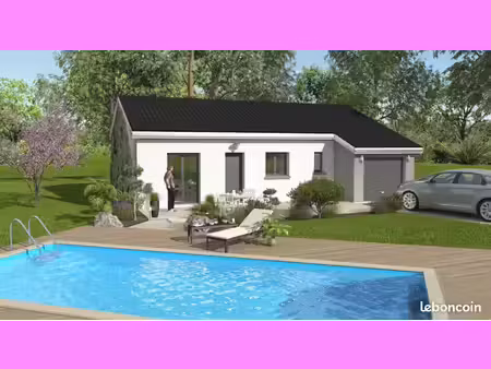 maison 90 m² avec terrain à lent (01)