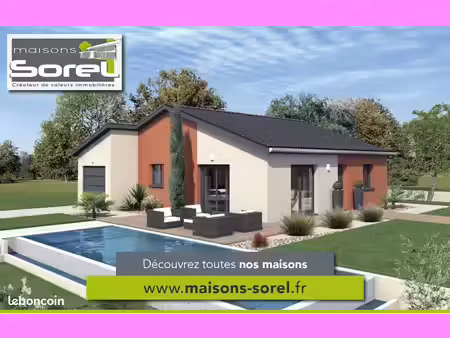 maison 98 m² avec terrain à oyonnax (01)