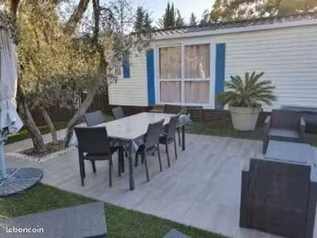 vente mobil home bord de mer