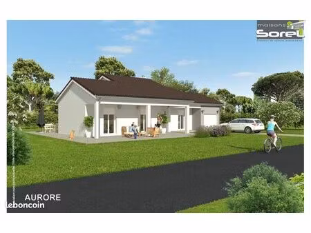 maison 100 m² avec terrain à mionnay (01)