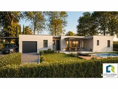 projet de construction d'une maison 110 m² avec terrain à saint-didier-de-formans (01)