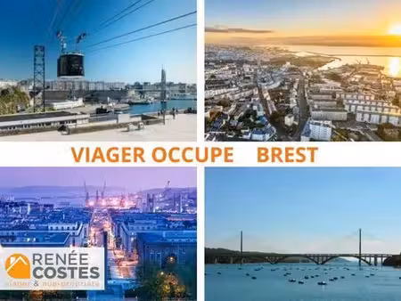 viager occupé - f76 ans - brest (29200)
