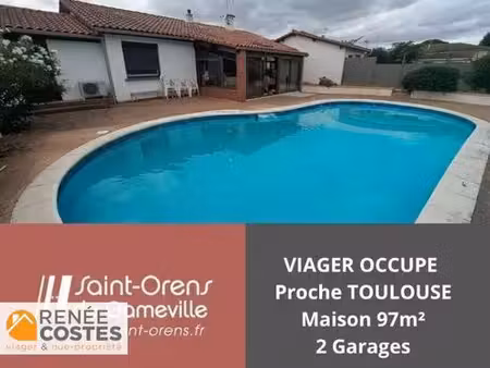 viager occupé - f76 ans - st orens de gameville (31650)
