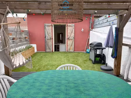 dpt lot et garonne (47)  à vendre fumel maison de ville p6 de 120 m² - parcelle de 135m²