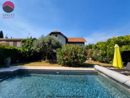 rare maison des années 30 avec piscine