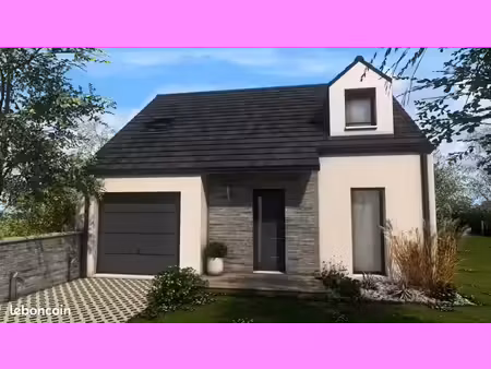 projet de construction d'une maison 90 m² avec terrain à noroy-sur-ourcq (02)