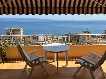 appartement bénéficiant d'une vue mer éxceptionelle