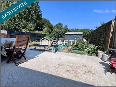 maison semi-individuelle 3 chambres  jardin  garage
