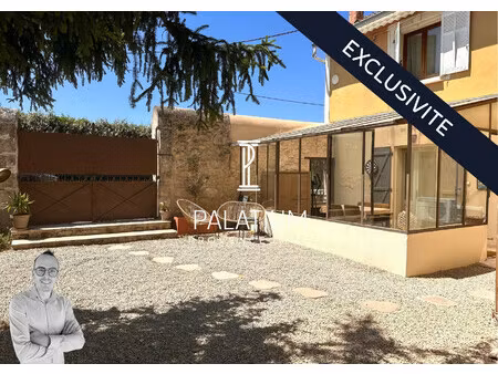 maison t3 lumineuse avec véranda et jardin de 117 m²