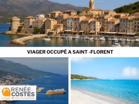 viager occupé - f87-h90 ans - st florent (20217)