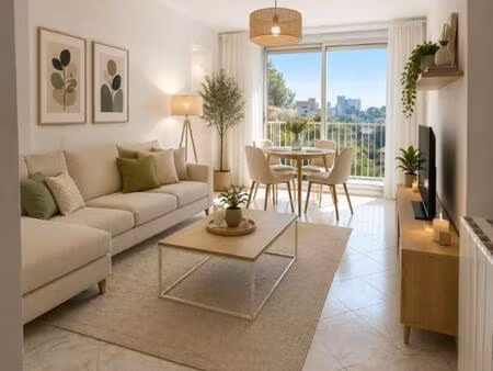 appartement martigues 3 pièce(s) 60 m2 avec balcon