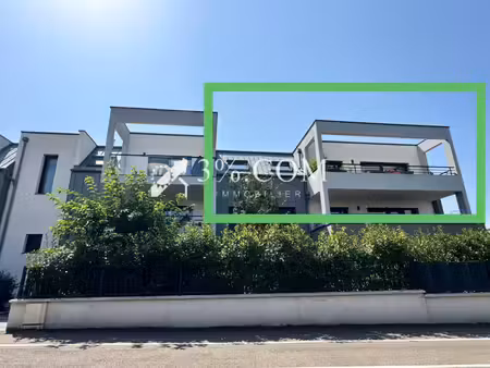 3%com très bel attique de 80m2 - construction 2021