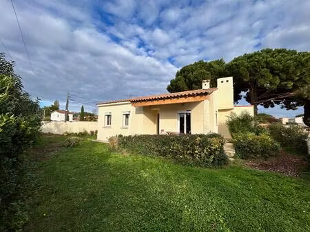 villa fos sur mer 4 pièces plain pied sur 600m² de terrain