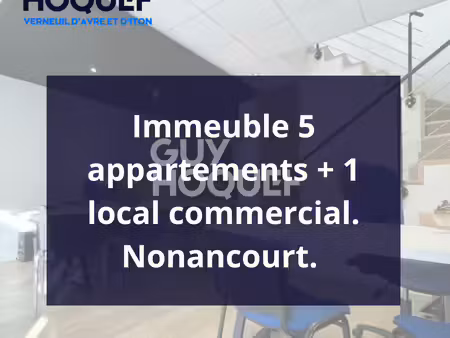 immeuble nonancourt 10 pièce(s) 337.09 m2