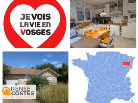 vente en nue propriété - f76 ans - la salle (88470)
