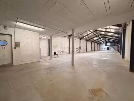 location entrepôt 500 m²