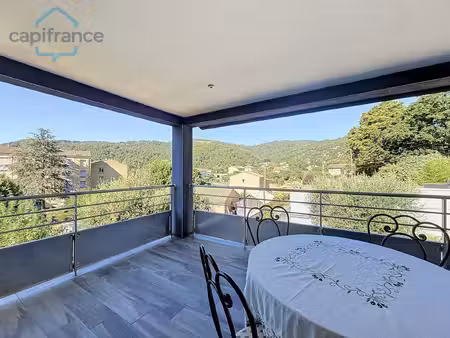 branoux les taillades (30)à vendre : maison t4 de 125 m² sur terrain de 1029 m² avec vue..