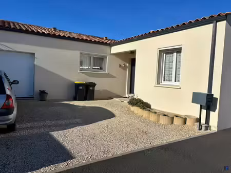 maison récente de plain pied de 108 m²