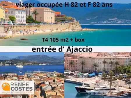 viager occupé - f82-h83 ans - ajaccio (20000)