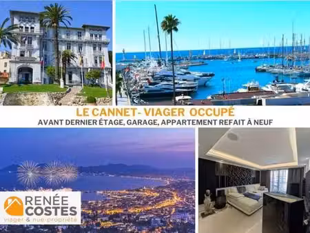 viager occupé - h69 ans - cannes (06400)