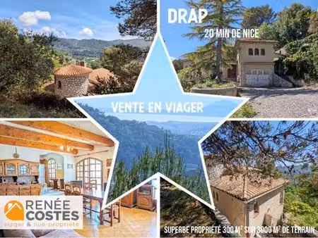 viager occupé - h63 ans - drap (06340)