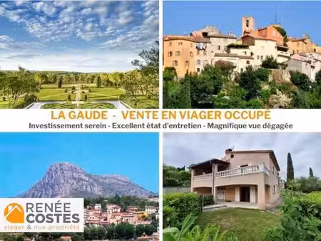 viager occupé - f78-h79 ans - la gaude (06610)