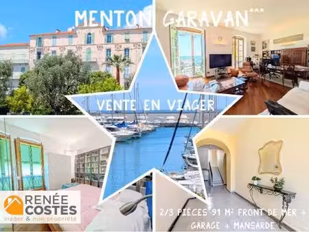 viager occupé - h78 ans - menton (06500)