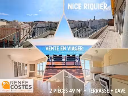 viager occupé - h80 ans - nice (06300)