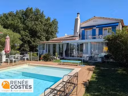 vente à terme occupée sur 120 mois - antibes (06600)