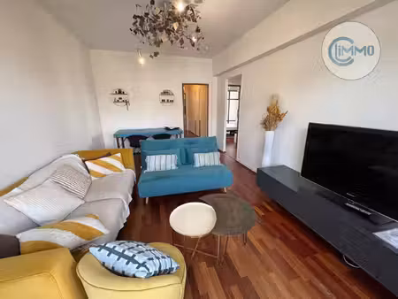 location nice – 3 pièces meublé avec parking – secteur tnl
