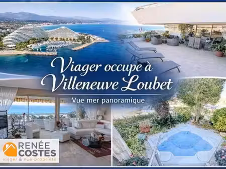 viager occupé - f84-h80 ans - villeneuve loubet (06270)